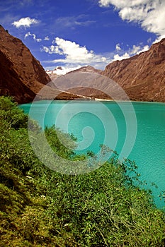 Mountain and Pond Landscape