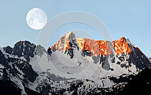 Mountain Presanella - Dolomites Italy