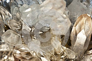 Mountain quartz crystal