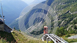 Mountain Railway in Chamonix. France