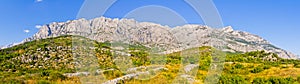 Mountain range in Biokovo national park, Croatia