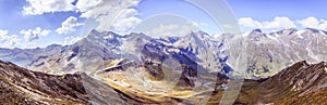 Mountain range of the GroÃŸglockner, Austria, National Park Hohe Tauern