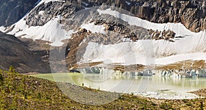 Mountain Range landscape, Rocky Mountains, Canada