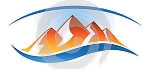 Mountain Range Logo