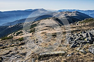 Mountain range Low Tatras mountains, Slovakia