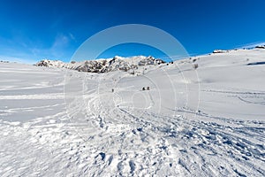 Mountain Range of the Monte Carega and the Lessinia High Plateau - Italy