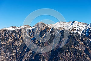 Montagna allineare da inverno Italiano Alpi 