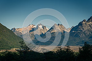 Mountain Range in Patagonia, Argentina