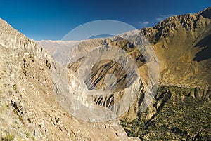 Mountain range in Peru photo