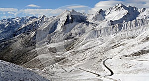 Mountain range in Tibet