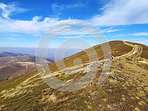 Mountain range, traveltravel in the mountains