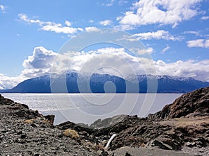 Mountain Range at the Turnagain Arm