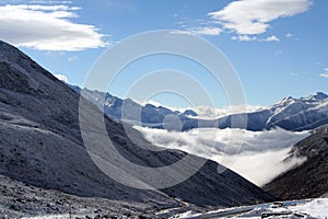 Mountain range in Western Tibet