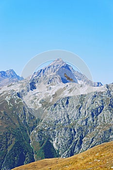 mountain ranges in Dombai in September