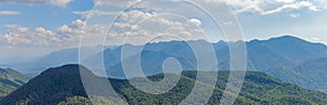 Mountain Ranges from Ljubicko Brdo, Baske Ostarije, Croatia