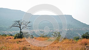 Mountain Ranges of Western Sahyadri Ghats of Maharashtra, India