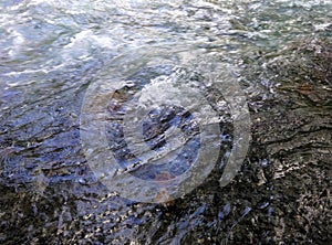 A mountain rapids in North Cascade mountains