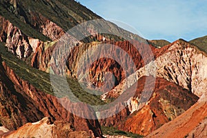 Mountain ravines in Argentina