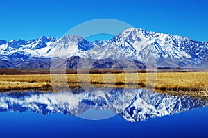 Mountain reflection