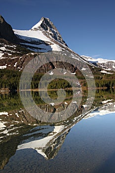 Mountain reflection