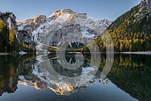 Mountain Reflection in Lake