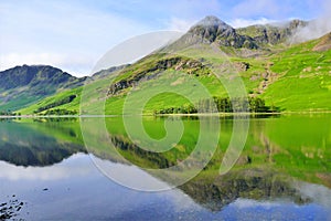 Mountain reflections, Cumbria, UK