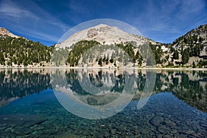 Mountain Reflections at the Lassen Volcano