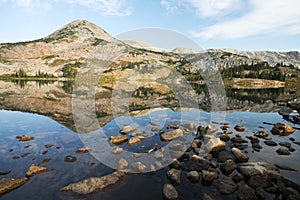 Mountain Reflections at Libby Lake