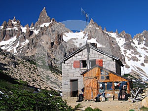 Mountain refuge photo