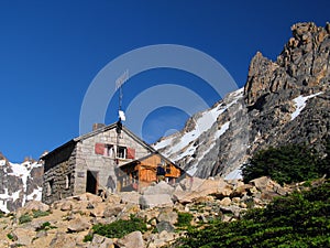 Mountain refuge photo