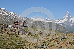 Mountain Refuge and Matterhorn