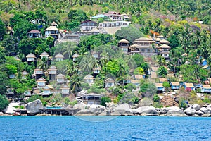 Mountain resort on the sea front