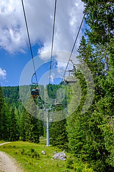 Mountain resort wurzeralm in upper austria