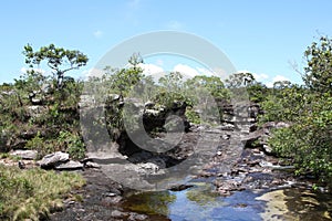 Mountain river Canio Cristales