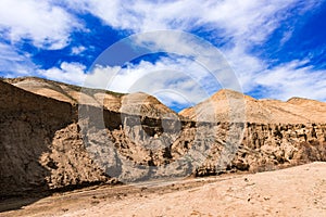 Canyon in mountains