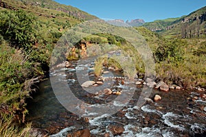 Mountain river -Drakensberg - South Africa