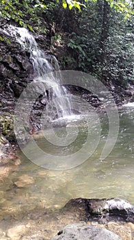 Mountain river in Georgia, Adjarija