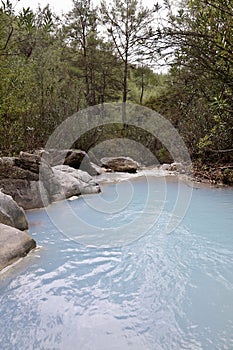 Mountain river hydrogen sulfide