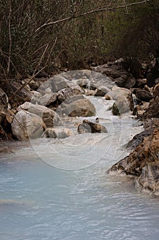 Mountain river hydrogen sulfide