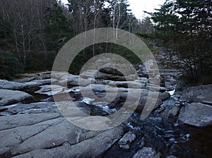 Mountain river at La Cumbrecita