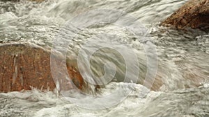 Mountain river scene panning panoramic high definition