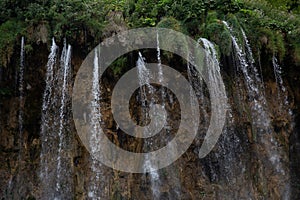 mountain river waterfall turquoise clear water ecology