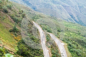 Mountain road photo