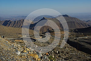 Mountain road, Oman