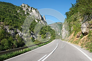 Mountain Road In Serbia photo