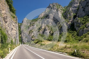 Mountain Road, Serbia photo