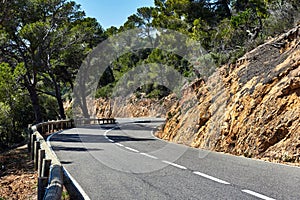 Mountain road. Spain