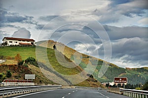 Mountain road. Spain
