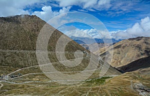 Mountain roads in Ladakh, India