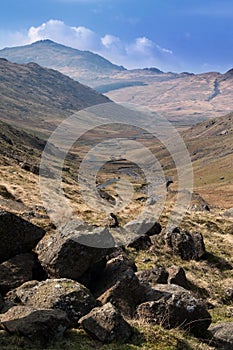 Mountain roadway